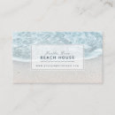 Search for beach house business cards Vacation rental