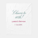 Search for 40th birthday blankets 10 20 30 40