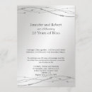 Search for 20th anniversary invitations Silver