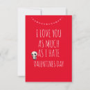 Search for i hate valentines day cards Minimalist