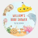 Search for marine baby shower stickers Ahoy its a boy