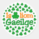 Search for irish love stickers Shamrock