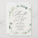 Search for greenery save the dates Typography
