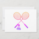 Search for badminton invitations Racquet