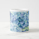 Search for hydrangea flower mugs White