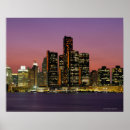Search for detroit skyline art Horizontal