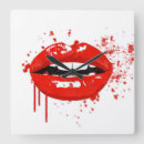 Search for lip clocks Kiss
