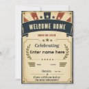 Search for welcome home invitations Army