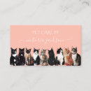 Search for cat breeder business cards Pet