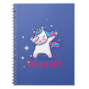 Search for kawaii girls notebooks Unicorn