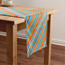Search for multicolored table runners Abstract