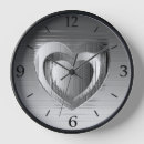 Search for chrome clocks Silver