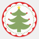 Search for red tree stickers Happy