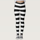 Search for black white horizontal stripe stripes leggings Stylish