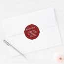 Search for deep red stickers Elegant