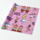 Search for cheshire cat wrapping paper Mad hatter