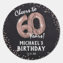 Search for cheers to 60 stickers Modern