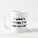 Search for if you can read this mugs Reading