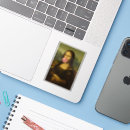 Search for funny mona lisa stickers Leonardo da vinci
