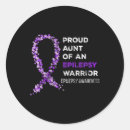 Search for epilepsy warrior stickers Brain
