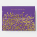 Search for purple wedding envelopes Formal
