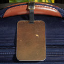 Search for faux leather luggage tags Vintage