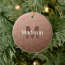 Search for brown christmas tree decorations Geometric