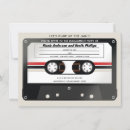 Search for cassette tape invitations 80's