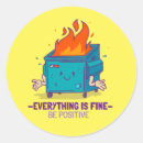 Search for dumpster stickers Everything is fine