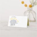 Search for elephant place cards Baby shower