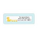 Search for rubber ducky return address labels Bubbles