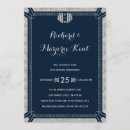 Search for navy silver anniversary invitations 25th