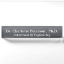 Search for doctorate name plates Rose gold