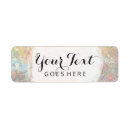 Search for splatter paint return address labels Watercolor