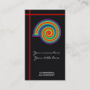Search for spiral business cards Yellow