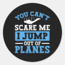 Search for skydivers stickers Parachute jumping