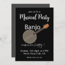 Search for banjo invitations Music