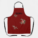 Search for romantic floral design aprons Elegant