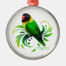 Search for lovebird christmas tree decorations Parrots
