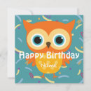 Search for owl flat cards Girl