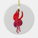 Search for fuchsia christmas tree decorations Floral