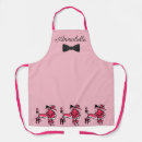 Search for pink poodle aprons For her