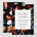 Search for midnight wedding invitations Watercolor