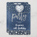 Search for denim party invitations Elegant
