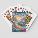 Search for futuristic playing cards Abstract
