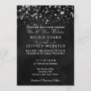 Search for rustic chalkboard wedding invitations Black and white