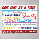 Search for 12 step alcoholics anonymous posters Sobriety