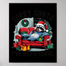 Search for funny raccoon posters Halloween