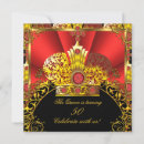 Search for royal red invitations King