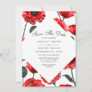 Search for poppy save the dates Flowers
